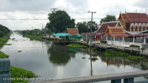 ขายที่ดินเปล่า เนื้อที่ 376 ตรว. ศาลาธรรมสพน์ ใกล้คลองมหาสวัสดิ์ 