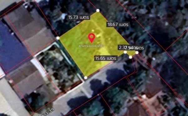 ที่ดินเปล่า 64 ตรว. รามคำแหง 174 ถมแล้ว เหมาะสร้างบ้าน