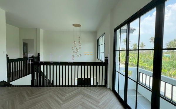 ขายบ้านเดี่ยว ม.ราชพฤกษ์ บางบอน4 หลังริม 102 ตรว. สภาพใหม่